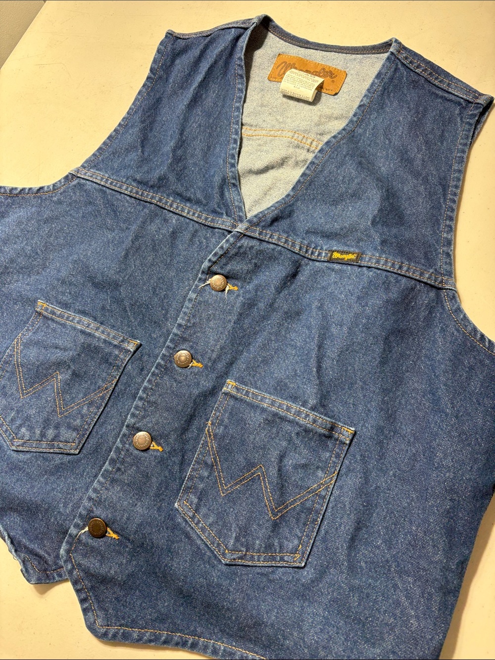 Wrangler Denim Workwear Vest